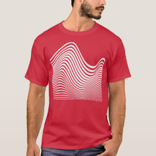 ontwerp van geometrische lijnen t-shirt