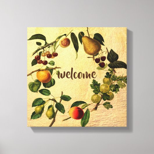 Ontwerp van gewikkelde canvas afdruk (Voorkant)