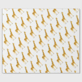 Ontwerp van Giraffe Cadeaupapier (Vlak)