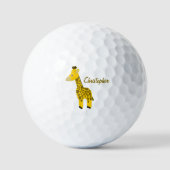 Ontwerp van Giraffe Golfballen (Voorkant)