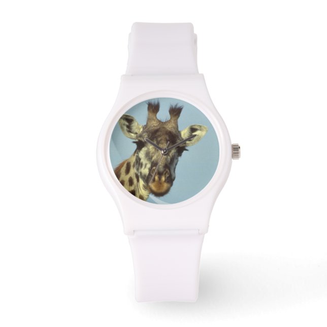 Ontwerp van Giraffe Horloge (Voorkant)