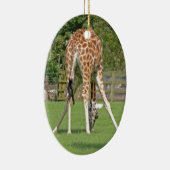 Ontwerp van Giraffe Keramisch Ornament (Rechts)