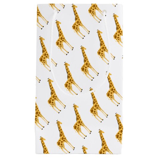 Ontwerp van Giraffe Klein Cadeauzakje (Voorkant)