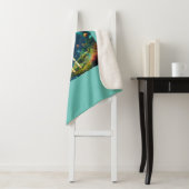 Ontwerp van Giraffe Sherpa Deken (In situ)