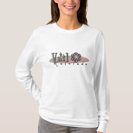 Ontwerp van Girly Vail T-shirt (Voorkant)