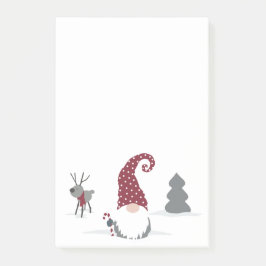 Ontwerp van Gnome en Reindeer Scandinavian Tomte Post-it® Notes