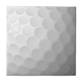 Ontwerp van Golf Ball Textern-patroon Tegeltje (Voorkant)