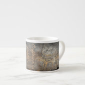 Ontwerp van Gopher Tortoise Shell Espresso Kop (Voorkant rechts)