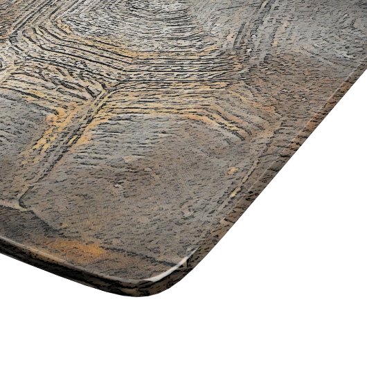 Ontwerp van Gopher Tortoise Shell Snijplank (Hoek)