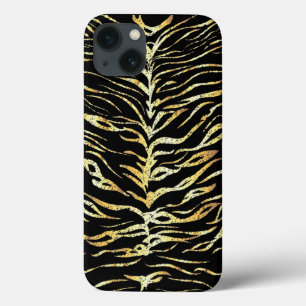 Ontwerp van gouden tijgerstrepen Case-Mate iPhone case