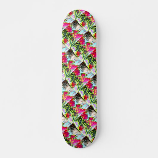 ontwerp van graffiti skateboard (Voorkant)