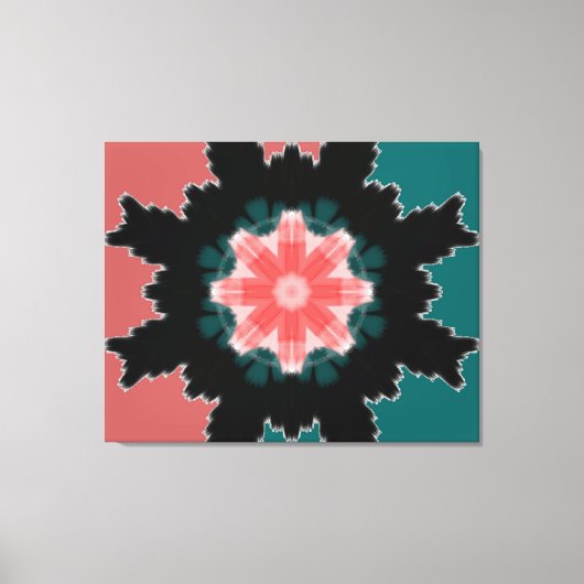 Ontwerp van grafisch Indiase rajasthani Canvas Afdruk (Voorkant)