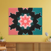 Ontwerp van grafisch Indiase rajasthani Canvas Afdruk (Insitu (Woonkamer))