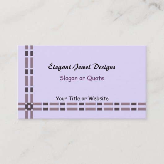 Ontwerp van grafische koppeling visitekaartje (Voorkant)