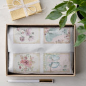 Ontwerp van grafische schrijfreeks Shabby Chic Wri Tissuepapier (Geschenk)