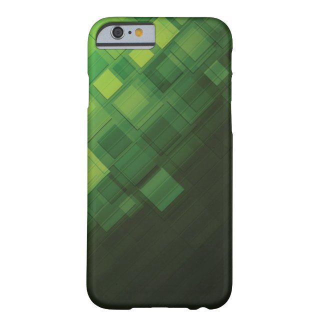 Ontwerp van groene abstracte technologie Case-Mate iPhone case (Achterkant)