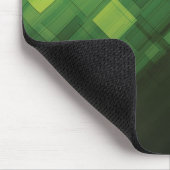 Ontwerp van groene abstracte technologie muismat (Hoek)