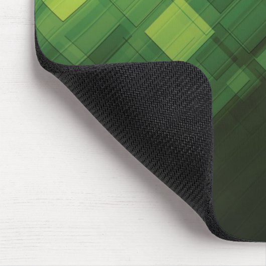 Ontwerp van groene abstracte technologie muismat (Hoek)