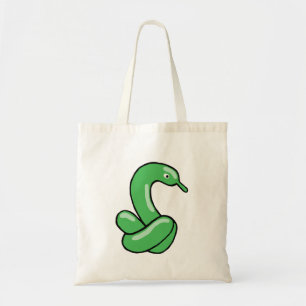 Ontwerp van groene ballondierzwembroek tote bag