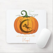 ontwerp van Halloween Pumpkin Fairy Muismat (Met muis)