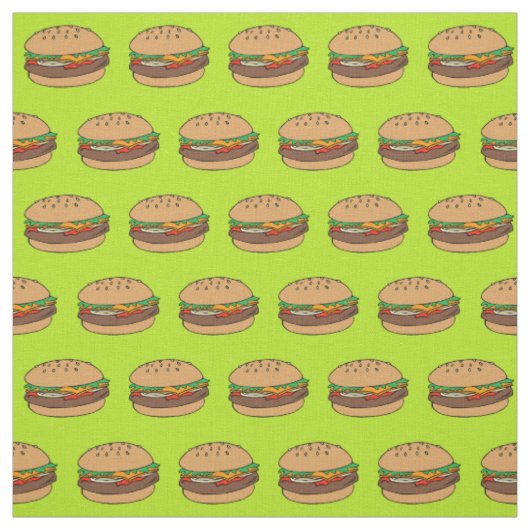 ontwerp van hamburger stof (Swatch)
