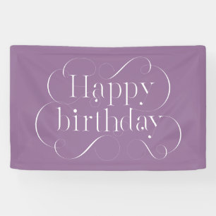 Ontwerp van Happy Birthday Spandoek