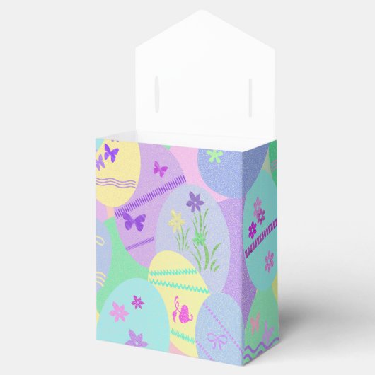 Ontwerp van Happy Easter-eieren Bedankdoosjes (Geopend)