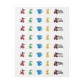 Ontwerp van heldere ballondieren voor kinderen (Vel)