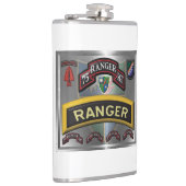 Ontwerp van het 75e Ranger Regiment Heupfles (Rechts)