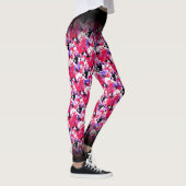 Ontwerp van het abstracte Red Black Splashes-patro Leggings (Rechts)