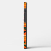 Ontwerp van het Afrikaanse weddenschapspatroon Case-Mate iPhone Case (Achterkant / Links)