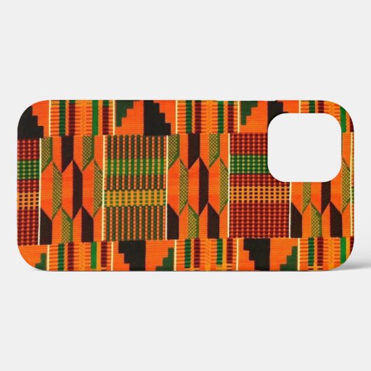 Ontwerp van het Afrikaanse weddenschapspatroon Case-Mate iPhone Case (Achterkant (horizontaal))