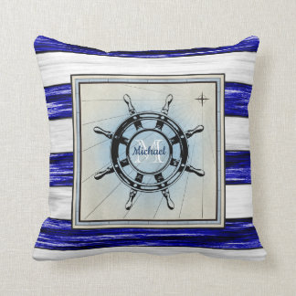 ontwerp van het Antiek monogram voor het wiel van  Kussen