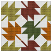 Ontwerp van het aple Leaf Quilt Pattern 1 Stof (Close Up)