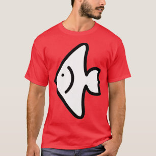 ontwerp van het aquarium voor de visvangst t-shirt