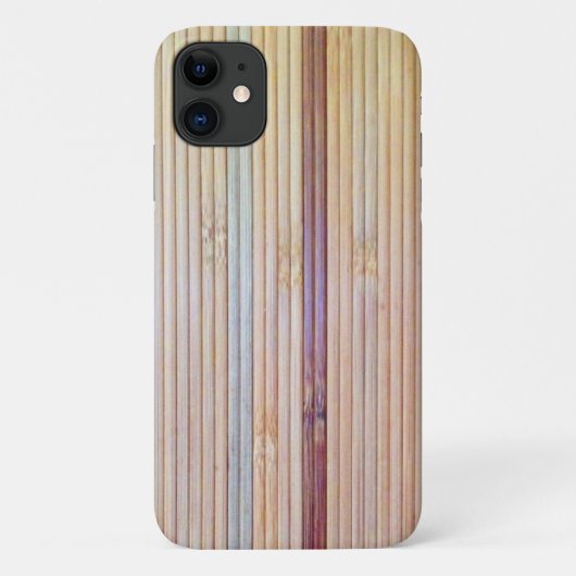 Ontwerp van het Bamboe-scherm Case-Mate iPhone Case (Achterkant)