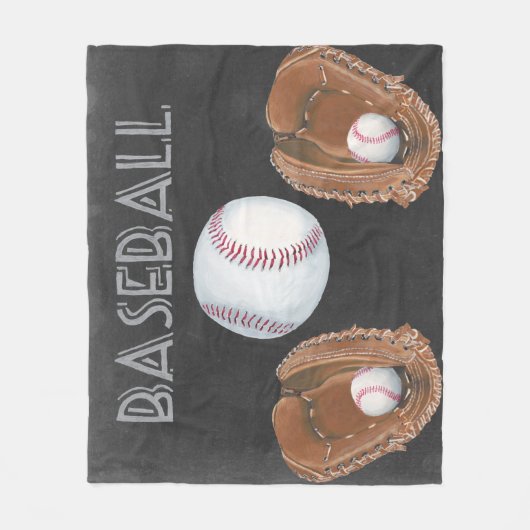  ontwerp van het basisbalkbord fleece deken (Voorkant)