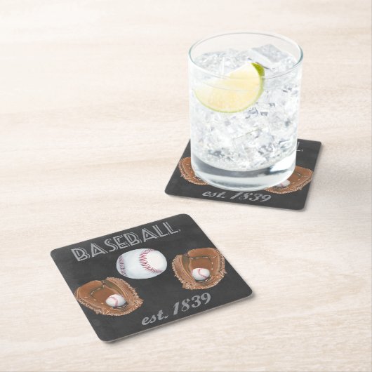  ontwerp van het basisbalkbord kartonnen onderzetters (Insitu)