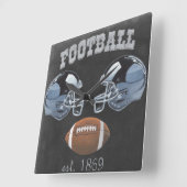  ontwerp van het Chalkboard van het Football Vierkante Klok (Hoek)