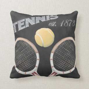  ontwerp van het Chalkboard van Tennis Kussen