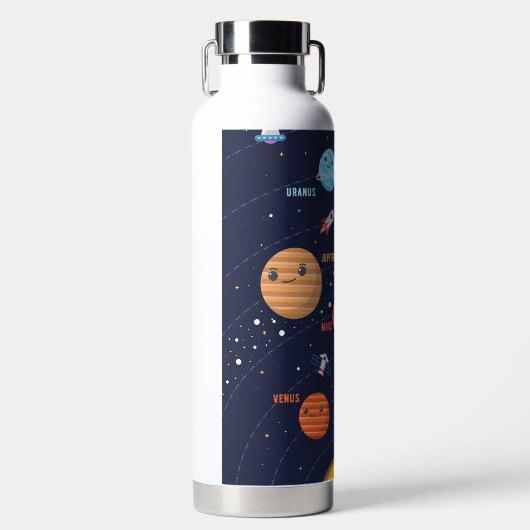 Ontwerp van het computersysteem waterfles (Voorkant)