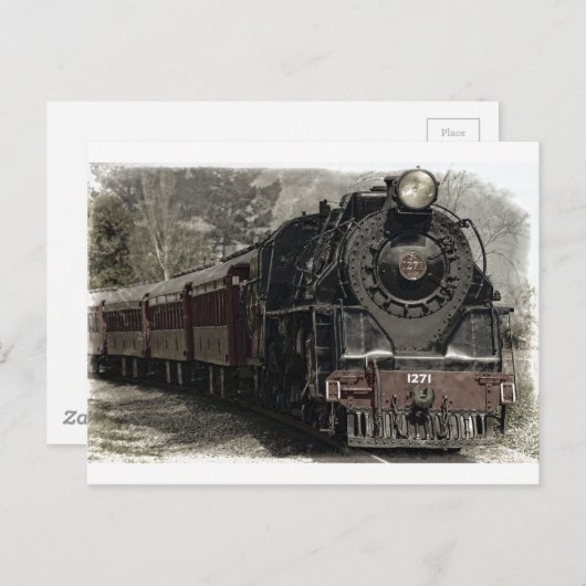  ontwerp van het decor briefkaart (Voorkant / Achterkant)