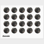  ontwerp van het decor ronde sticker (Vel)