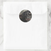  ontwerp van het decor ronde sticker (Tas)