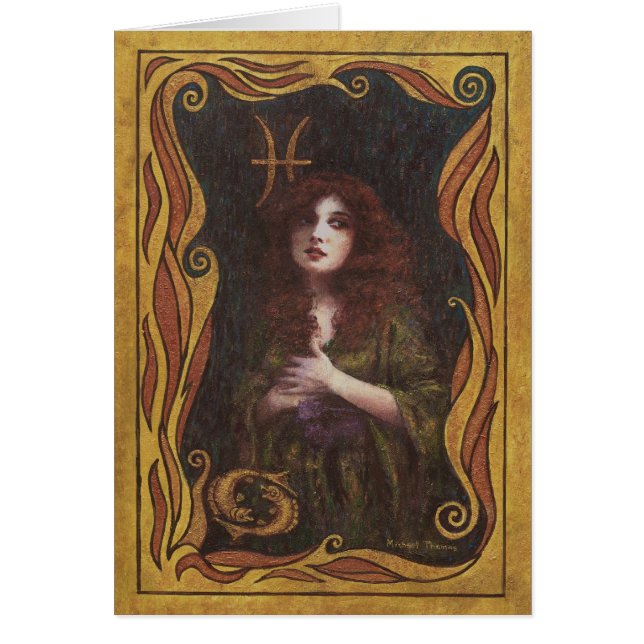 Ontwerp van het decoratieve figuur van de pisces (Voorkant)