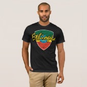 Ontwerp van het Ethiopische schild T-shirt (Voorkant volledig)