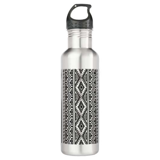 Ontwerp van het etnische patroon waterfles  (Voorkant)