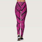 Ontwerp van het Florence-patroon Leggings (Achterkant)