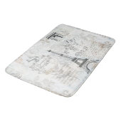 Ontwerp van het gemeentecollage in Parijs Bath mat (Gekanteld)