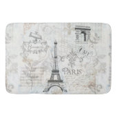 Ontwerp van het gemeentecollage in Parijs Bath mat (Voorkant)
